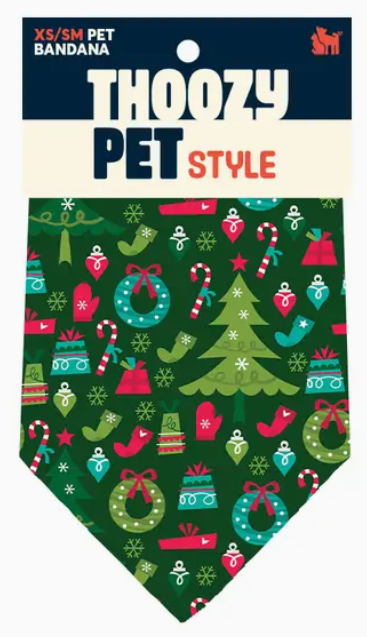 ThoozyPet Holiday Bandana