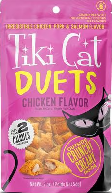 Tiki Cat Chrunchy Duets Chicken 2oz