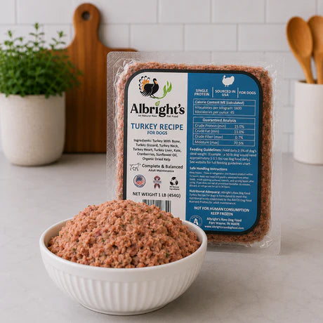 Albright's Turkey Complete Diet