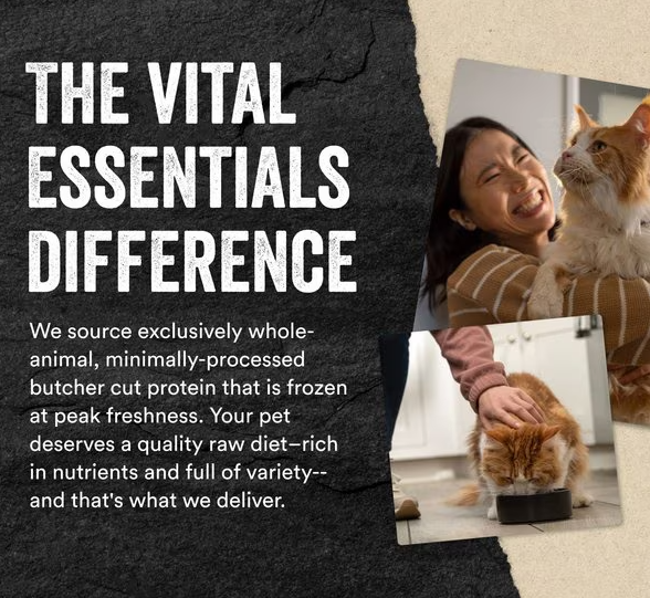 Vital Essentials Chicken Hearts Cat Treats