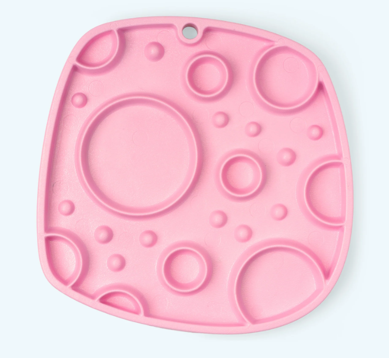 LIMITED EDITION Spring West Paw Bubbles Feast Mat - Bubblegum