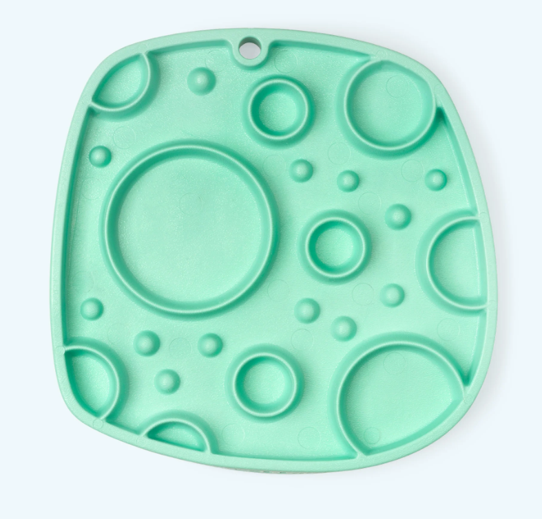 LIMITED EDITION Spring West Paw Bubbles Feast Mat - Mint