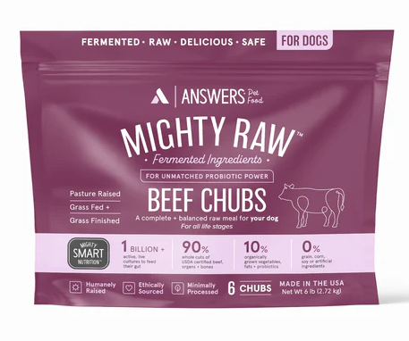 Answers Mighty Raw - Beef Formula