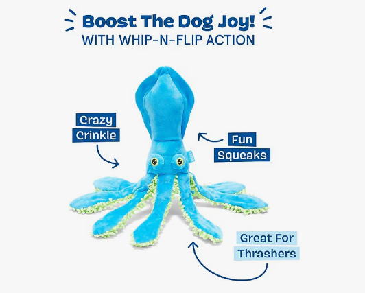 Bark Shifty Sid the Squid