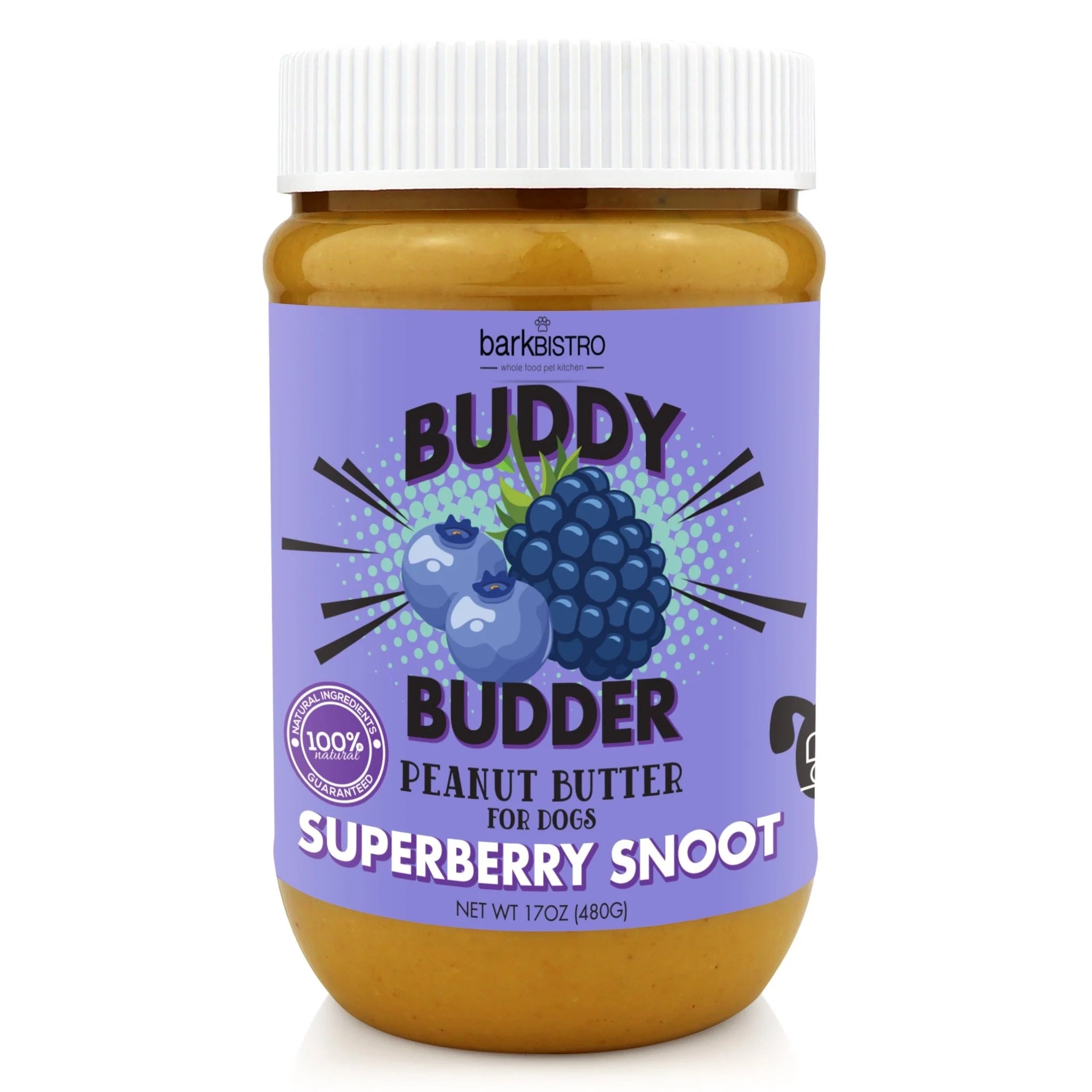 Bark Bistro Buddy Budder - Superberry Snoot