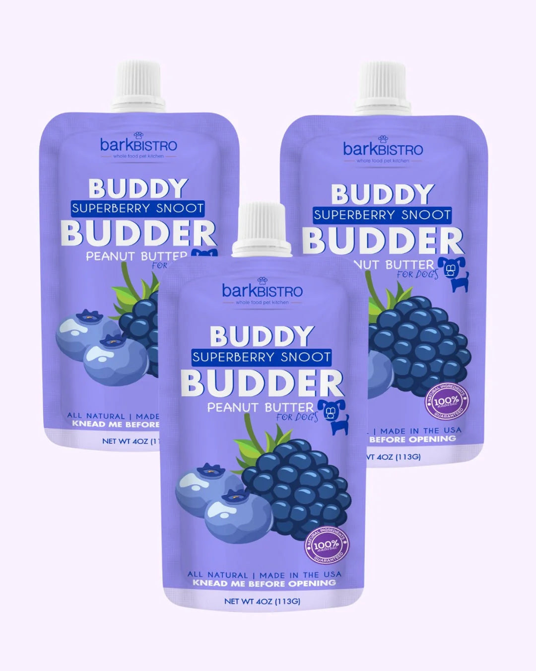 Bark Bistro Buddy Budder - Superberry Snoot