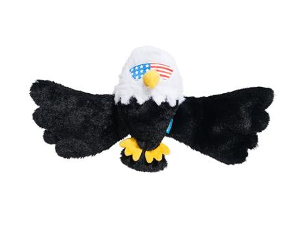 Bark Bold Eagle Fourth of July American Plus Dog Toy