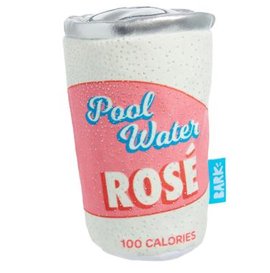 Bark Pool Water Rosé Plush Dog Toy