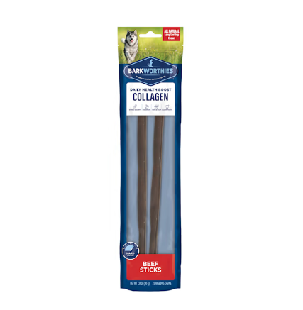 Barkworthies Collagen Beef Sticks 2pk