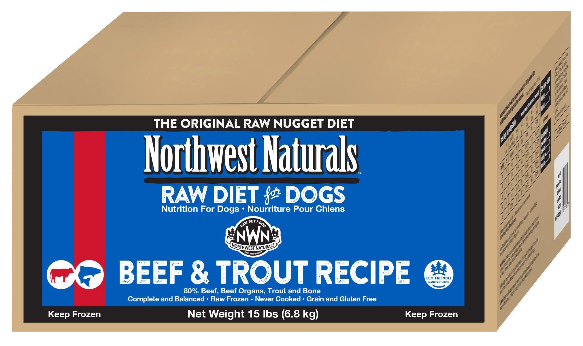 Northwest Naturals Frozen Beef & Trout