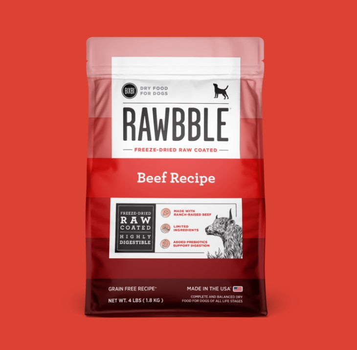 Bixbi Rawbble Beef Dry Food