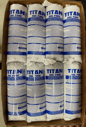 Ross-Wells Titan Blue Fine Grind Complete Diet - Flat (8 rolls/40 lbs)