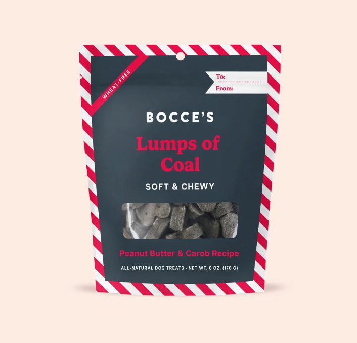 Bocce's Bakery Lumps of Coal Soft & Chewy Treats