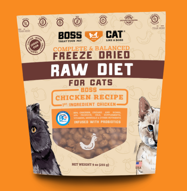 Boss Cat Chicken  Freeze-Dried Nuggets