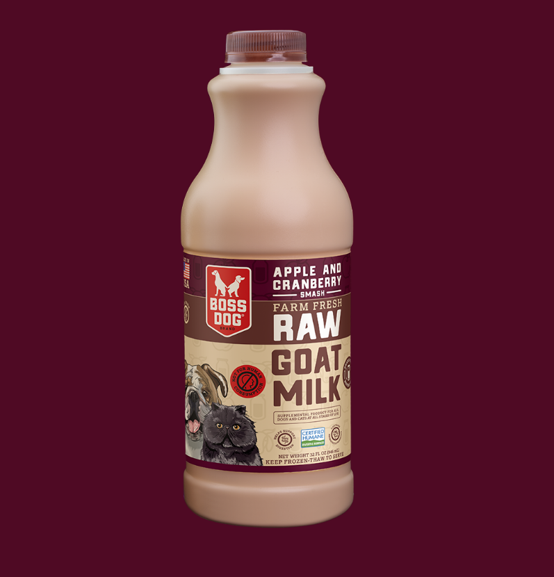 Boss Dog Apple & Cranberry Smash Raw Goat's Milk