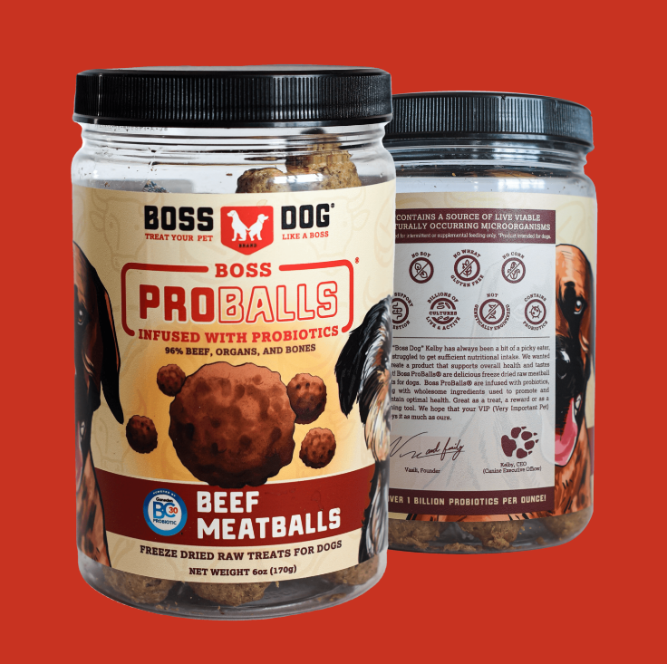 Boss Dog Beef Freeze-Dried PROballs