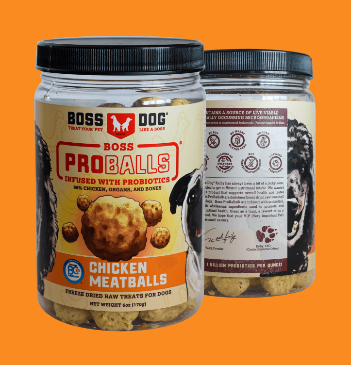 Boss Dog Chicken Freeze-Dried PROballs