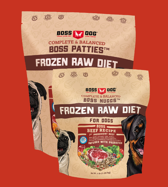 Boss Dog Beef Frozen Diet