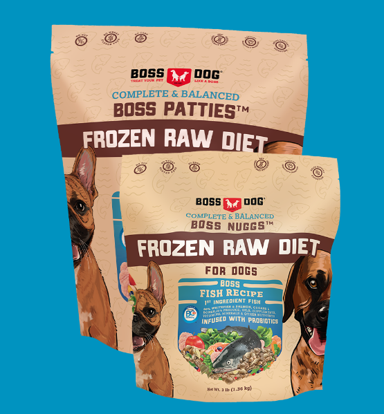 Boss Dog Fish Frozen Diet
