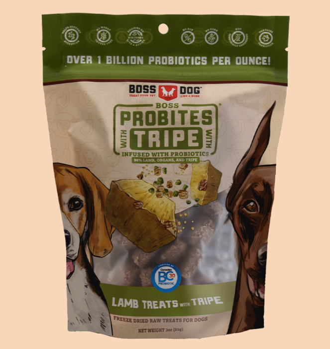 Boss Dog Lamb Freeze-Dried PRObites w/ Tripe