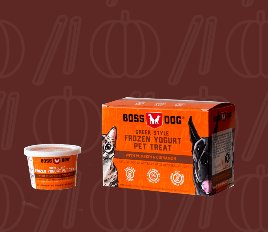 Boss Dog Pumpkin & Cinnamon Frozen Yogurt