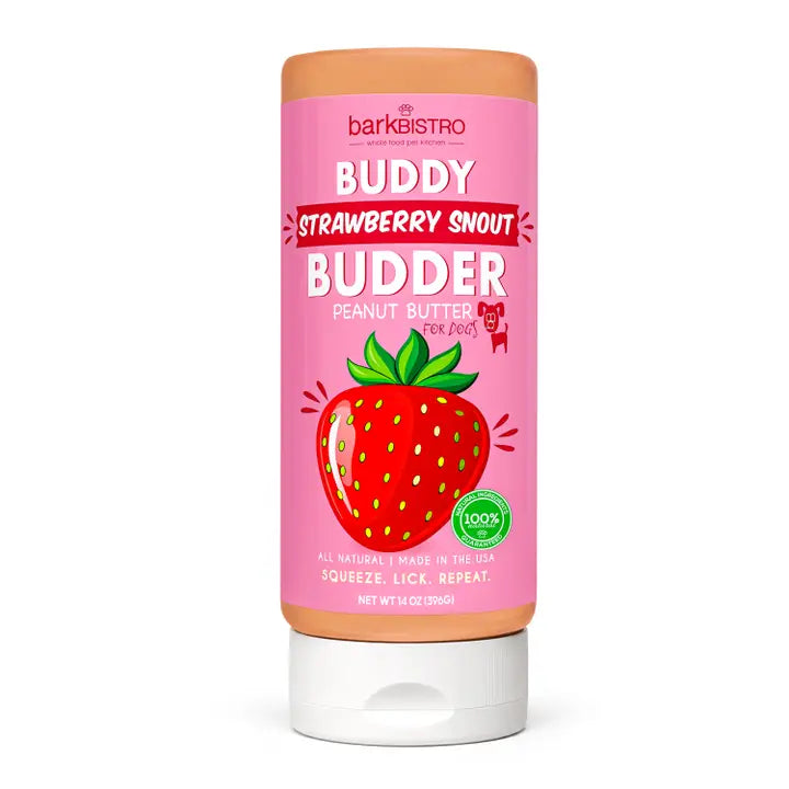 Bark Bistro Buddy Budder - Strawberry Snouts