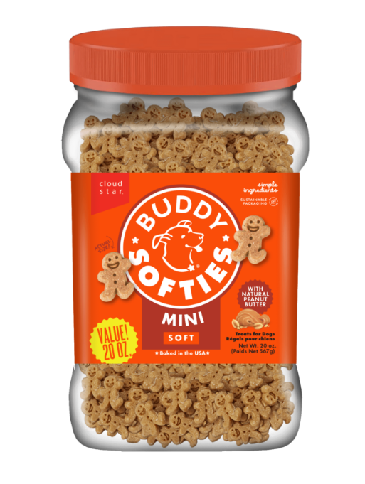 Buddy Biscuits Chewy Peanut Butter 20oz Jar
