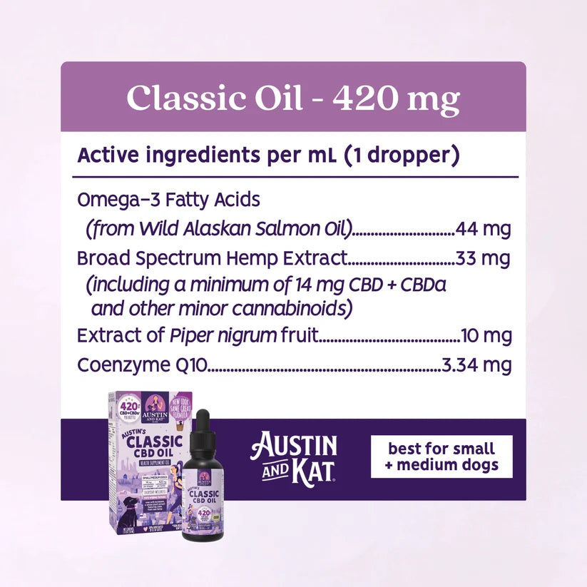 Austin and Kat 420mg CBD+CBDa Oil
