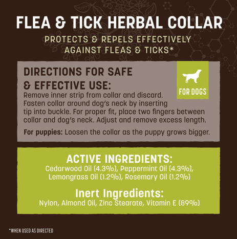 Earth Animal Herbal Flea & Tick Collar