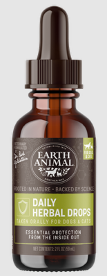 Earth Animal Flea & Tick Daily Herbal Drops