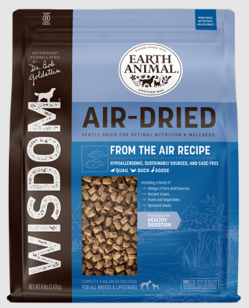 Earth Animal Air-Dried Dog Food - From The Air Recipe