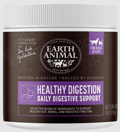 Earth Animal Healthy Digestion Nutritional Supplement