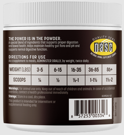 Earth Animal Healthy Digestion Nutritional Supplement