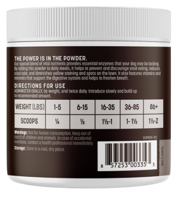 Earth Animal Stop Eating Stool