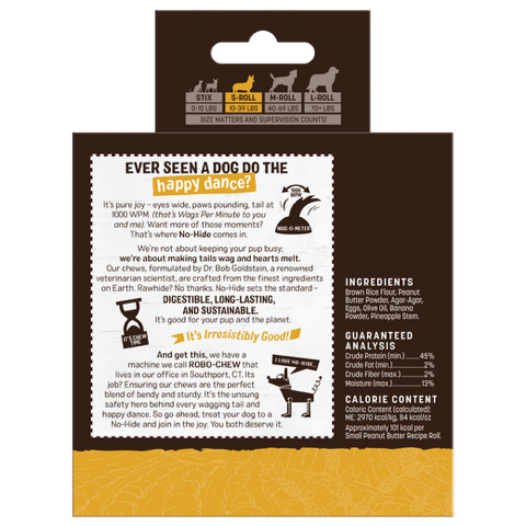 Earth Animal No-Hide Peanut Butter Value Packs