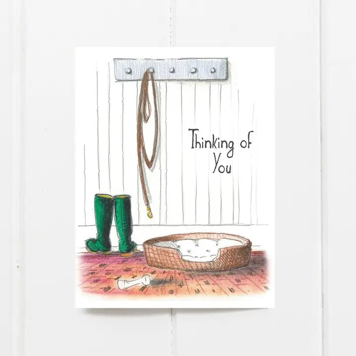 Fable & Sage Dog Sympathy Card - Thinking of You