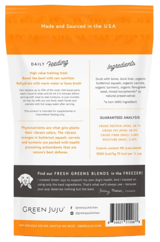 Green Juju Freeze-Dried Duck Orange Bites