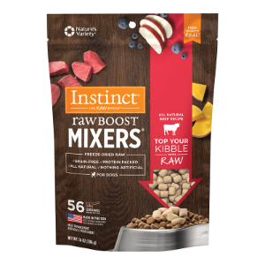 Instinct Dog Raw Boost Mixers- Grain Free Beef