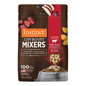Instinct Dog Raw Boost Mixers- Grain Free Beef