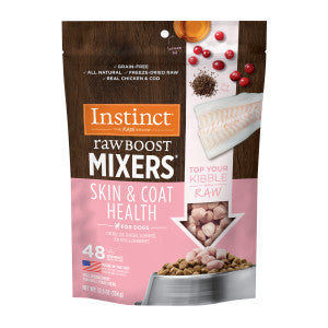 Instinct Dog Raw Boost Mixers- Skin & Coat Health