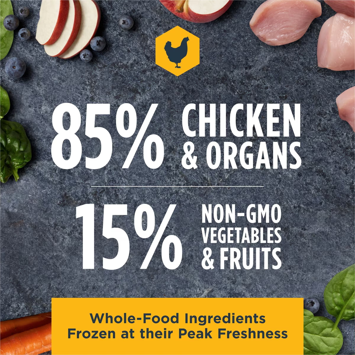 Instinct Frozen Raw Cage-Free Chicken Bites