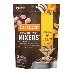 Instinct Dog Raw Boost Mixers- Cage- Free Chicken 6 oz