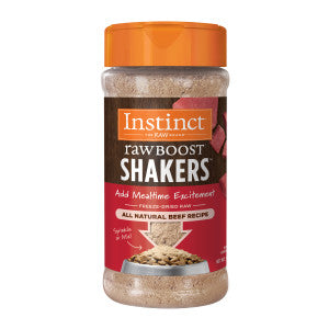 Instinct Dog Raw Boost Shakers- Grain- Free Beef 5.5 oz