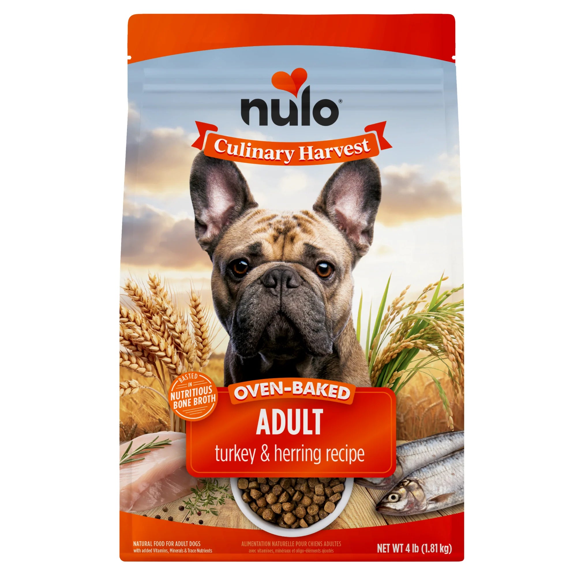 Nulo Culinary Harvest Turkey & Herring Oven Baked Kibble