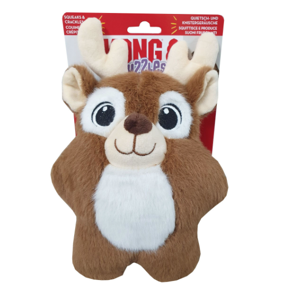 Kong Holiday Snuzzles Reindeer