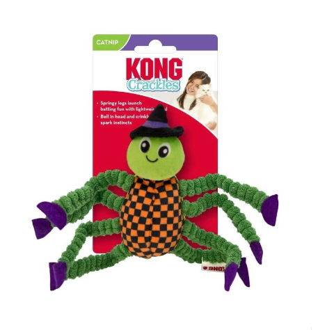 Kong Crackles Halloween Spider