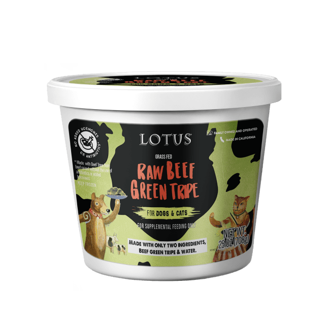 Lotus Raw Green Beef Tripe