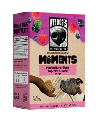 Wet Nose Moments - Peanut Butter Berry Cupcake & Donut