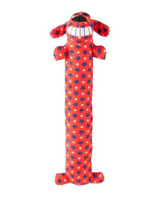 Multipet Patriotic Loofa Dog Plush Dog Toy
