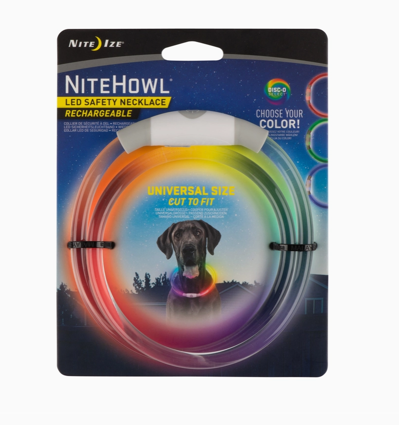 NiteIze Nite Howl Rainbow LED Safety Necklace